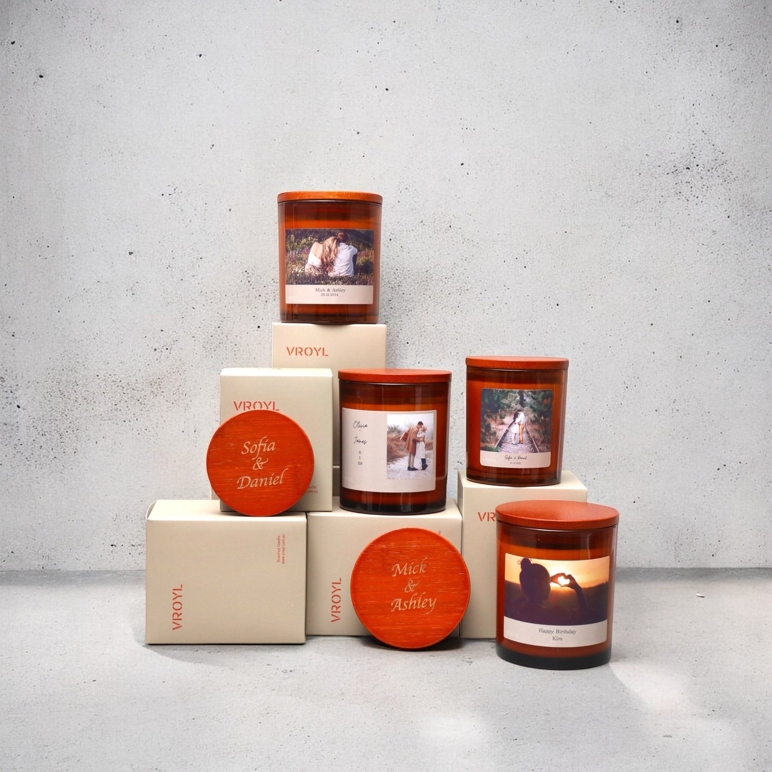 Personalised Candles